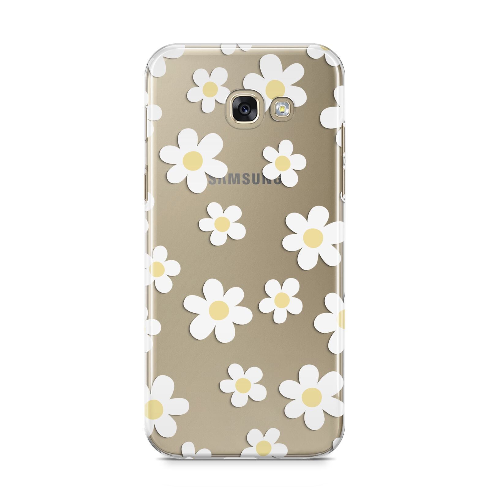 Daisy Samsung Galaxy A5 2017 Case on gold phone