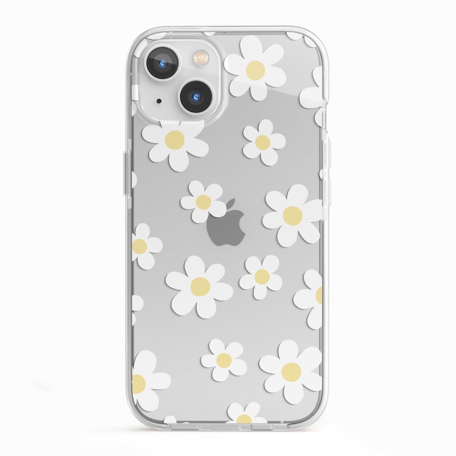 Daisy iPhone 13 TPU Impact Case with White Edges