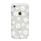 Daisy iPhone 8 Bumper Case on Silver iPhone
