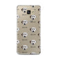 Dalmatian Icon with Name Samsung Galaxy A5 2016 Case on gold phone