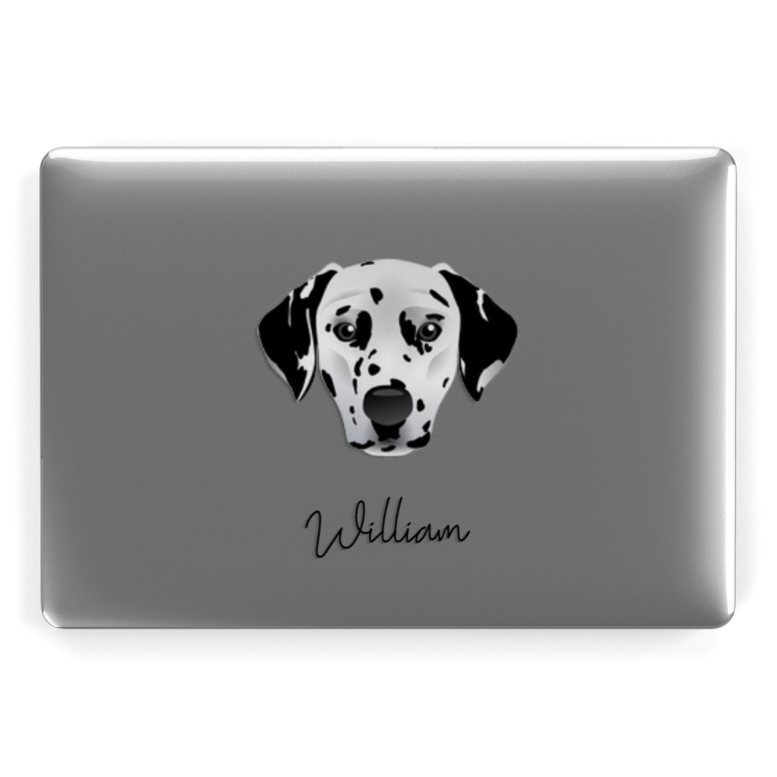 Dalmatian Personalised Apple MacBook Case