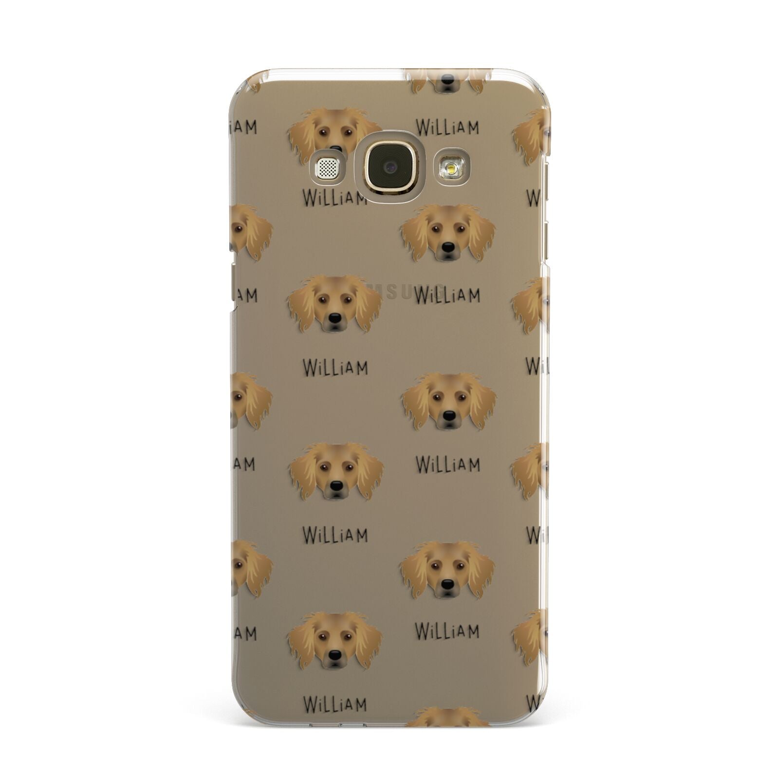 Dameranian Icon with Name Samsung Galaxy A8 Case