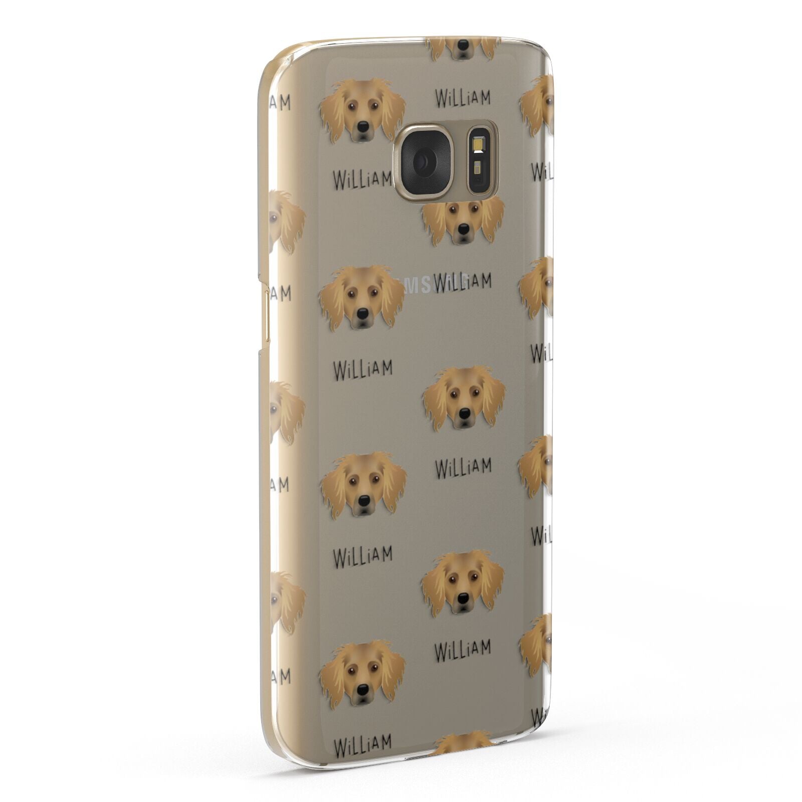 Dameranian Icon with Name Samsung Galaxy Case Fourty Five Degrees