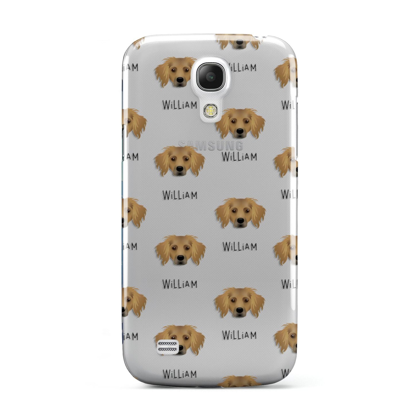 Dameranian Icon with Name Samsung Galaxy S4 Mini Case