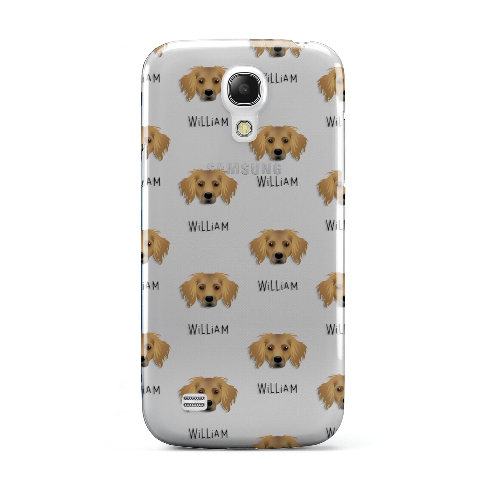 Dameranian Icon with Name Samsung Galaxy S4 Mini Case