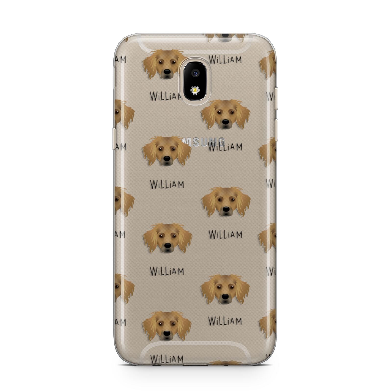 Dameranian Icon with Name Samsung J5 2017 Case