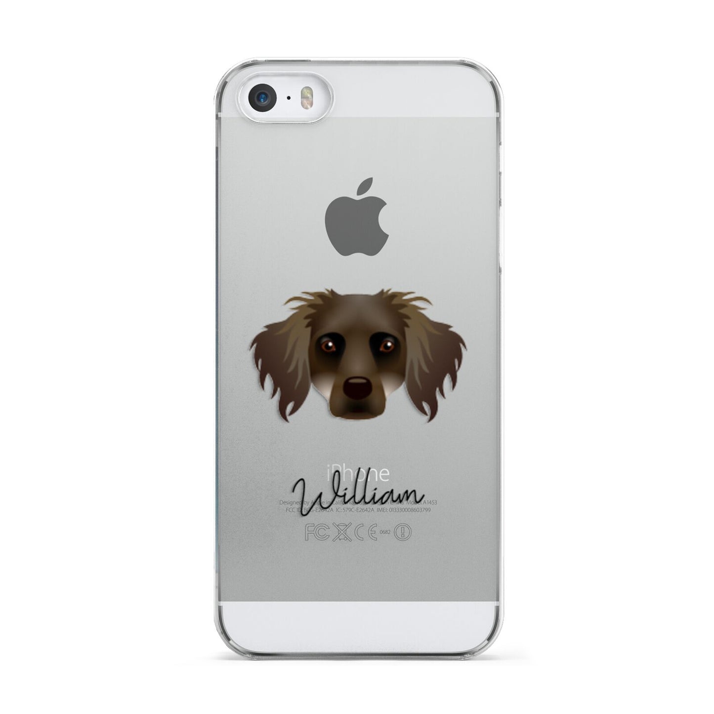 Dameranian Personalised Apple iPhone 5 Case