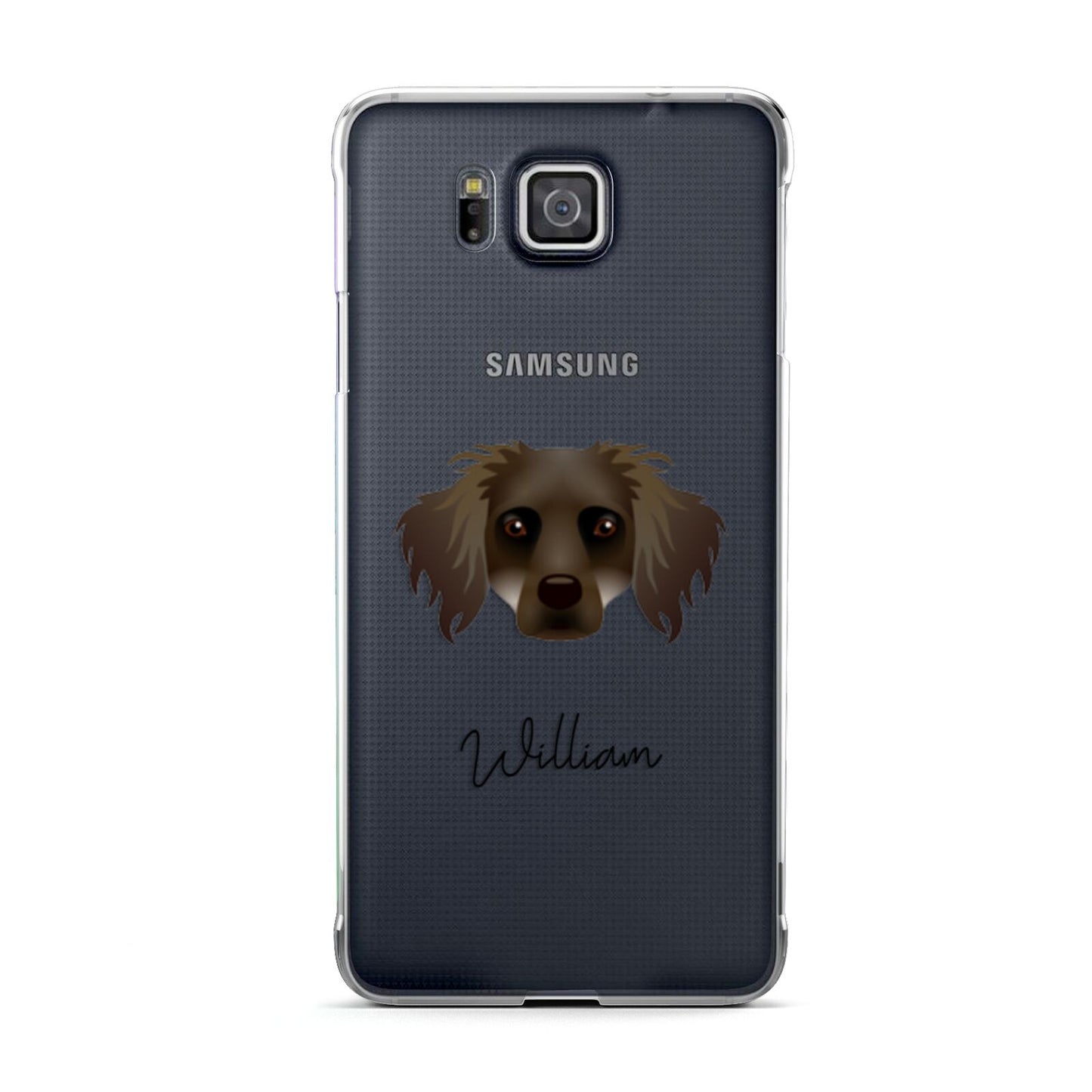 Dameranian Personalised Samsung Galaxy Alpha Case