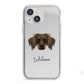 Dameranian Personalised iPhone 13 Mini TPU Impact Case with White Edges