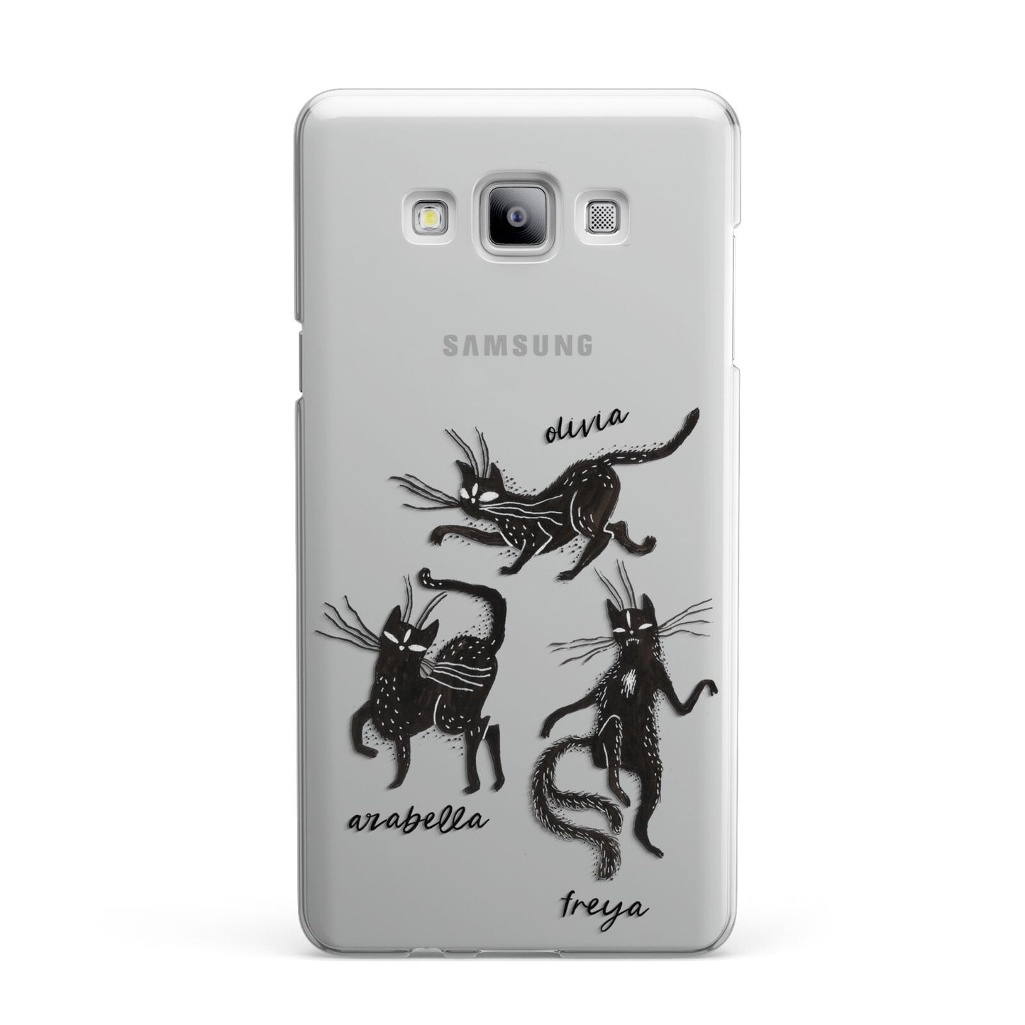 Dancing Cats Halloween Samsung Galaxy A7 2015 Case