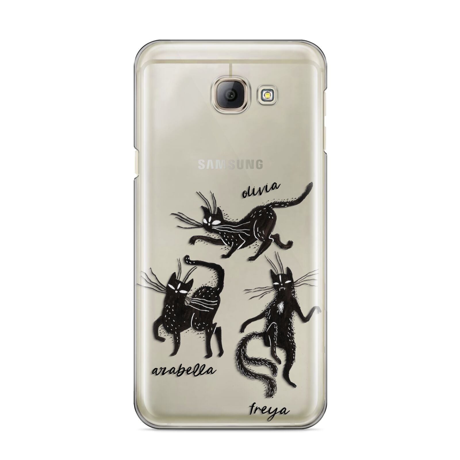 Dancing Cats Halloween Samsung Galaxy A8 2016 Case