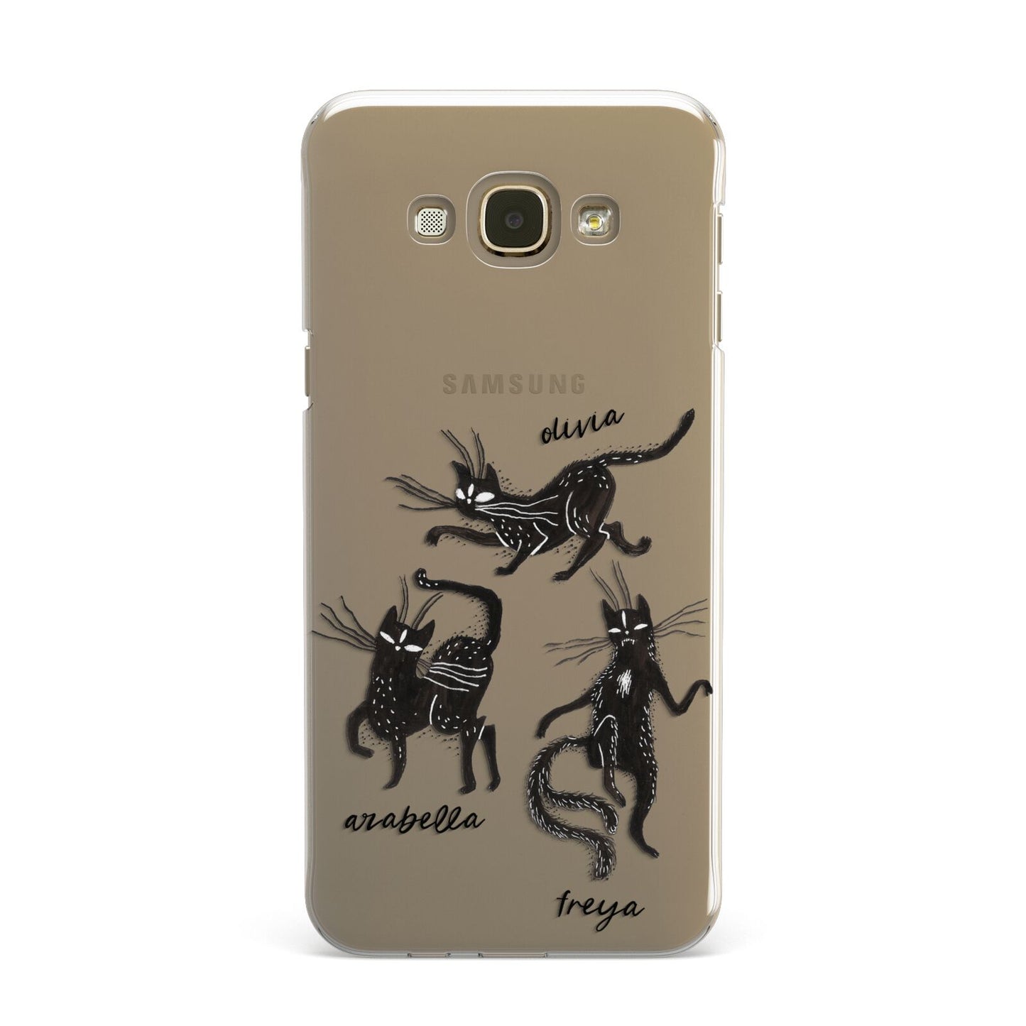 Dancing Cats Halloween Samsung Galaxy A8 Case