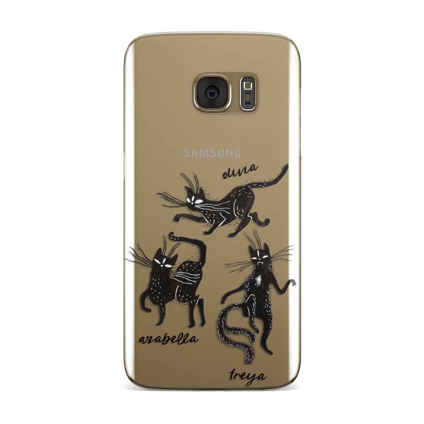 Dancing Cats Halloween Samsung Galaxy Case