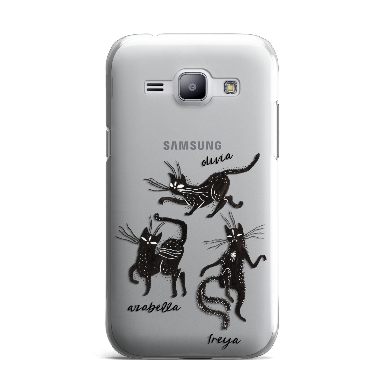 Dancing Cats Halloween Samsung Galaxy J1 2015 Case