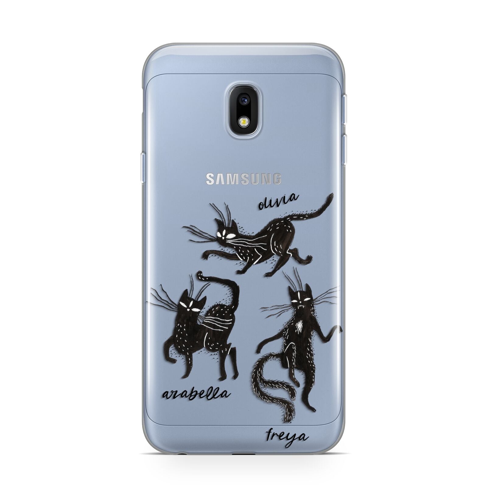 Dancing Cats Halloween Samsung Galaxy J3 2017 Case