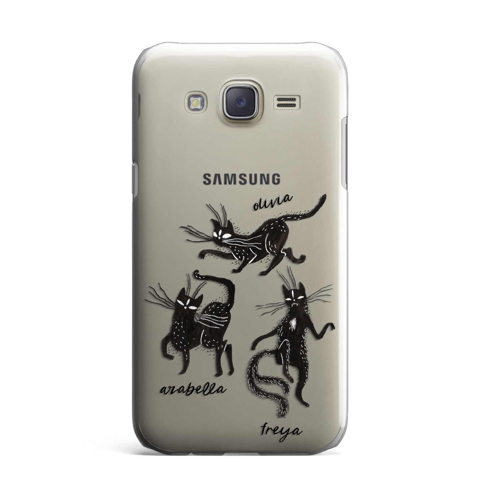 Dancing Cats Halloween Samsung Galaxy J7 Case