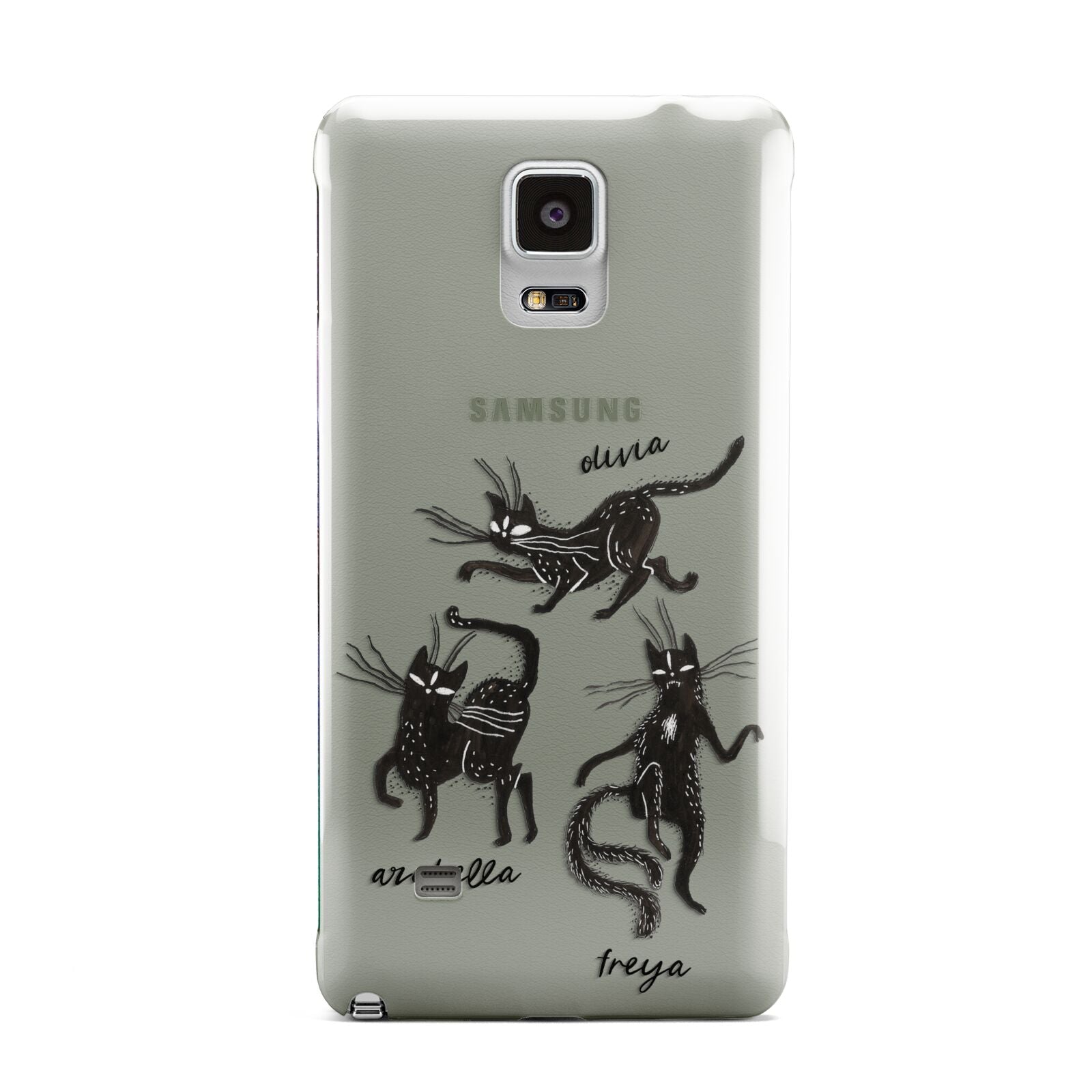 Dancing Cats Halloween Samsung Galaxy Note 4 Case