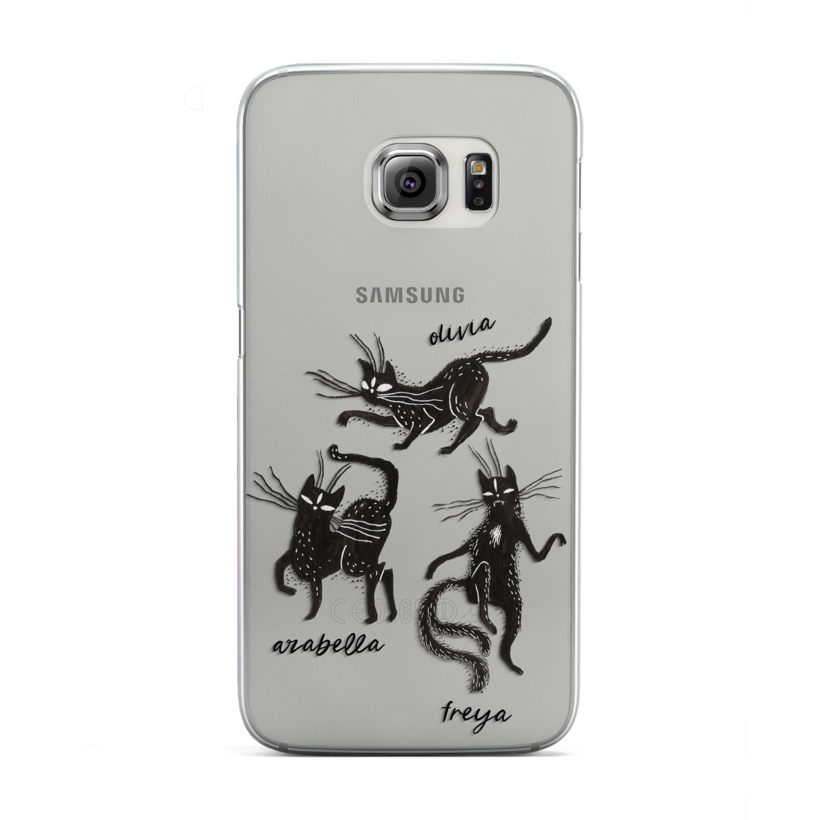 Dancing Cats Halloween Samsung Galaxy S6 Edge Case