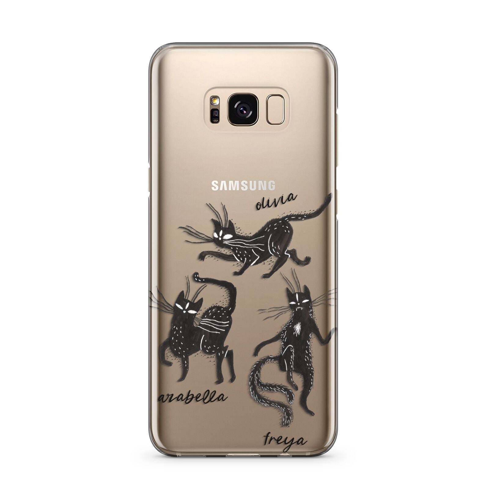 Dancing Cats Halloween Samsung Galaxy S8 Plus Case