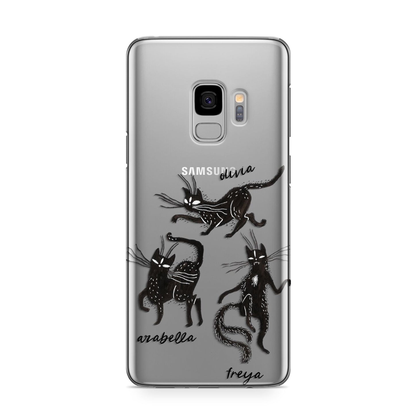 Dancing Cats Halloween Samsung Galaxy S9 Case