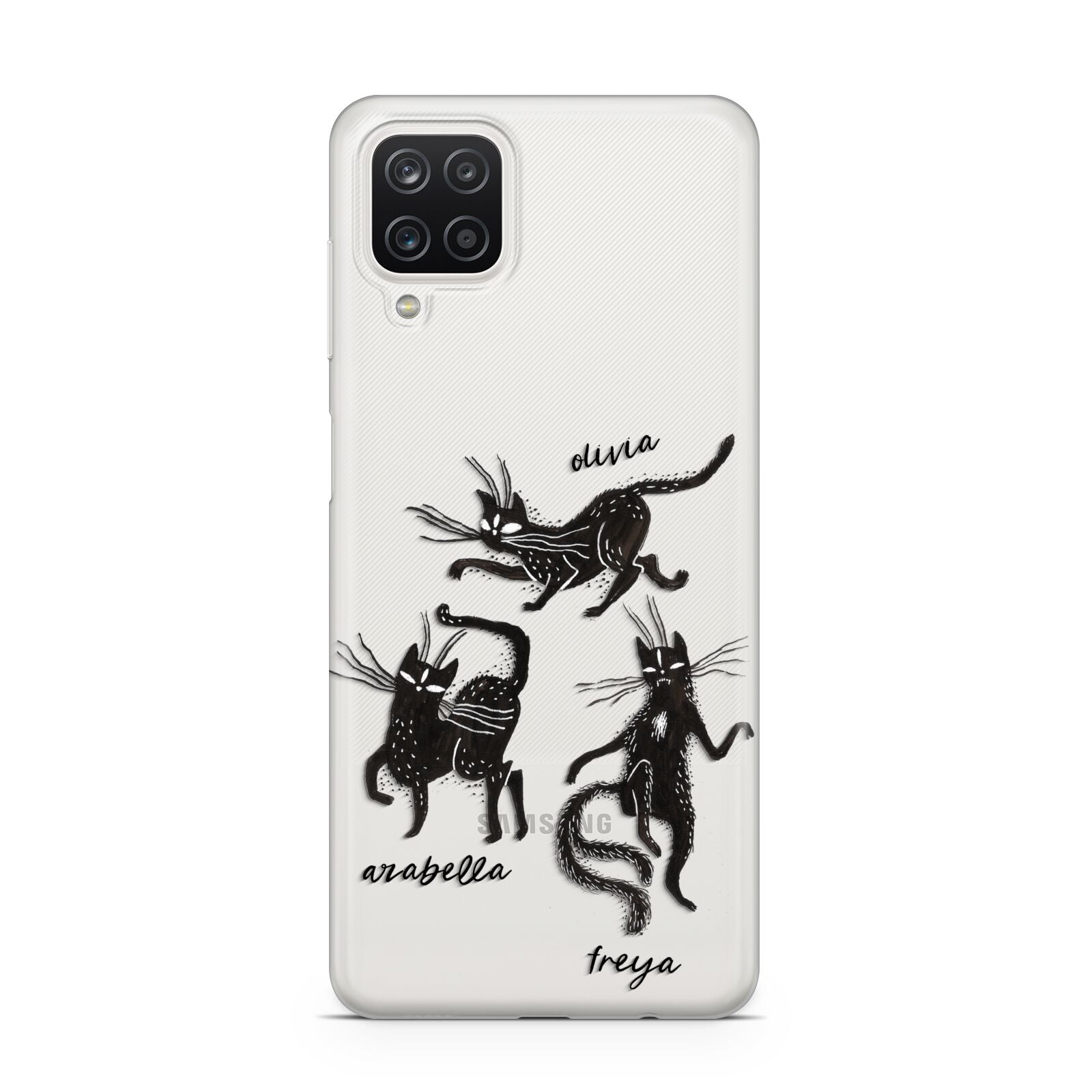 Dancing Cats Halloween Samsung M12 Case