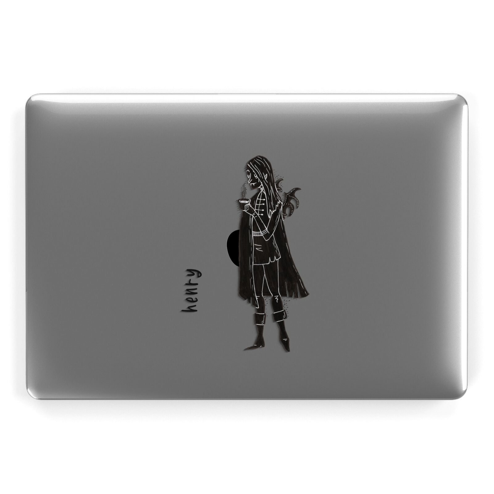 Dark Caped Vamp Apple MacBook Case