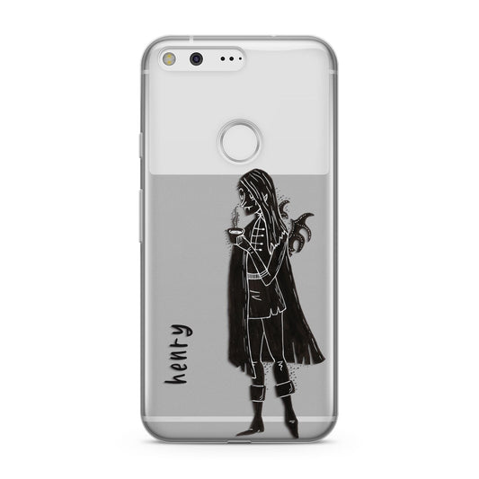 Dark Caped Vamp Google Pixel Case