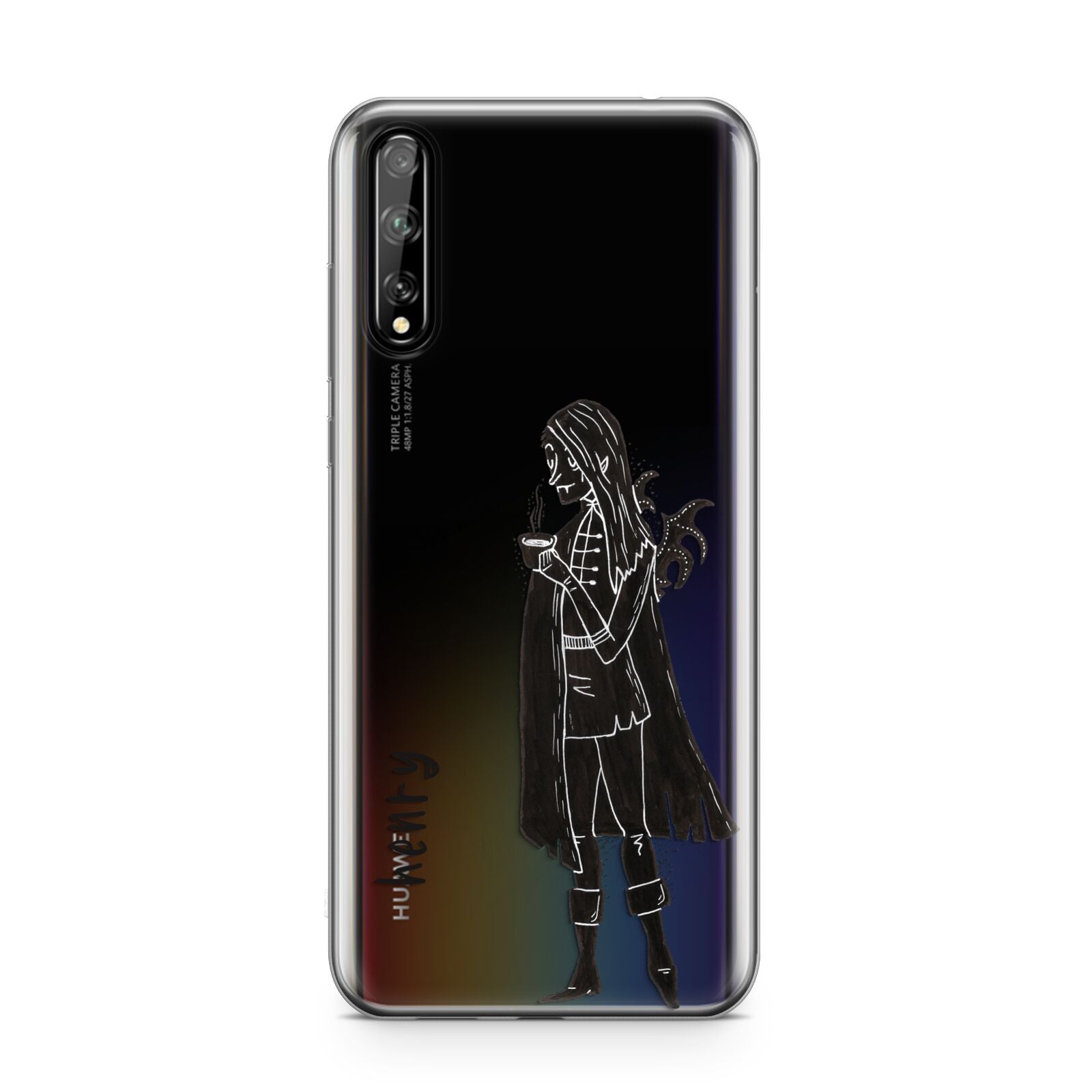 Dark Caped Vamp Huawei Enjoy 10s Phone Case