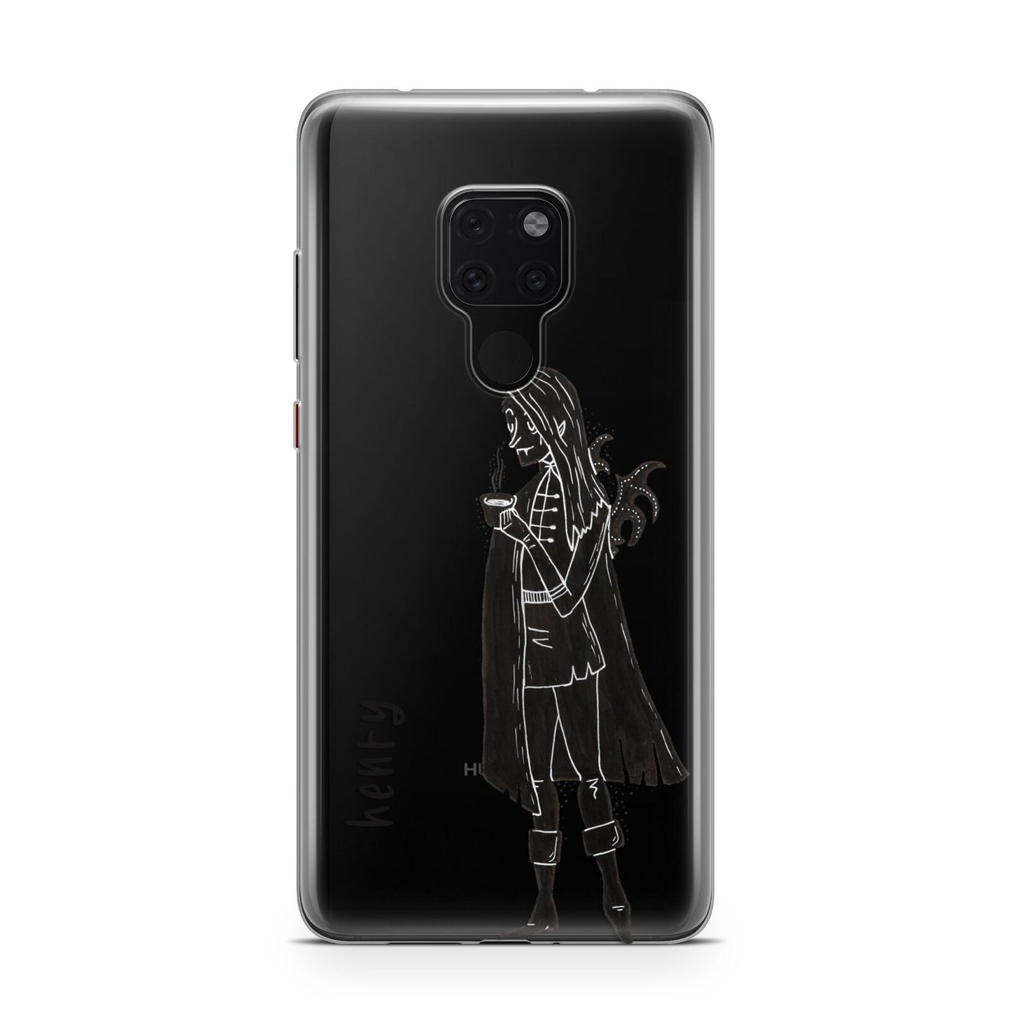 Dark Caped Vamp Huawei Mate 20 Phone Case