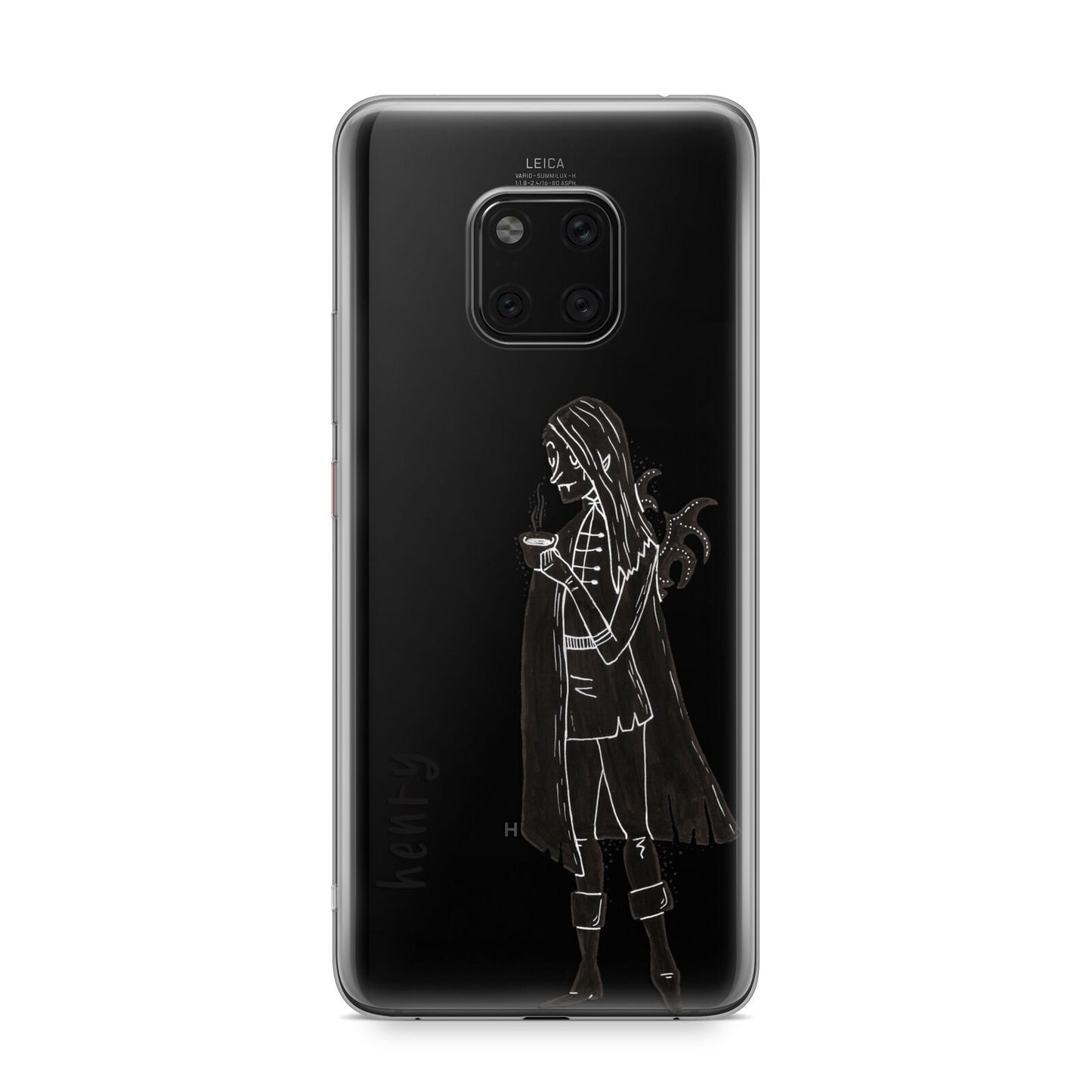 Dark Caped Vamp Huawei Mate 20 Pro Phone Case