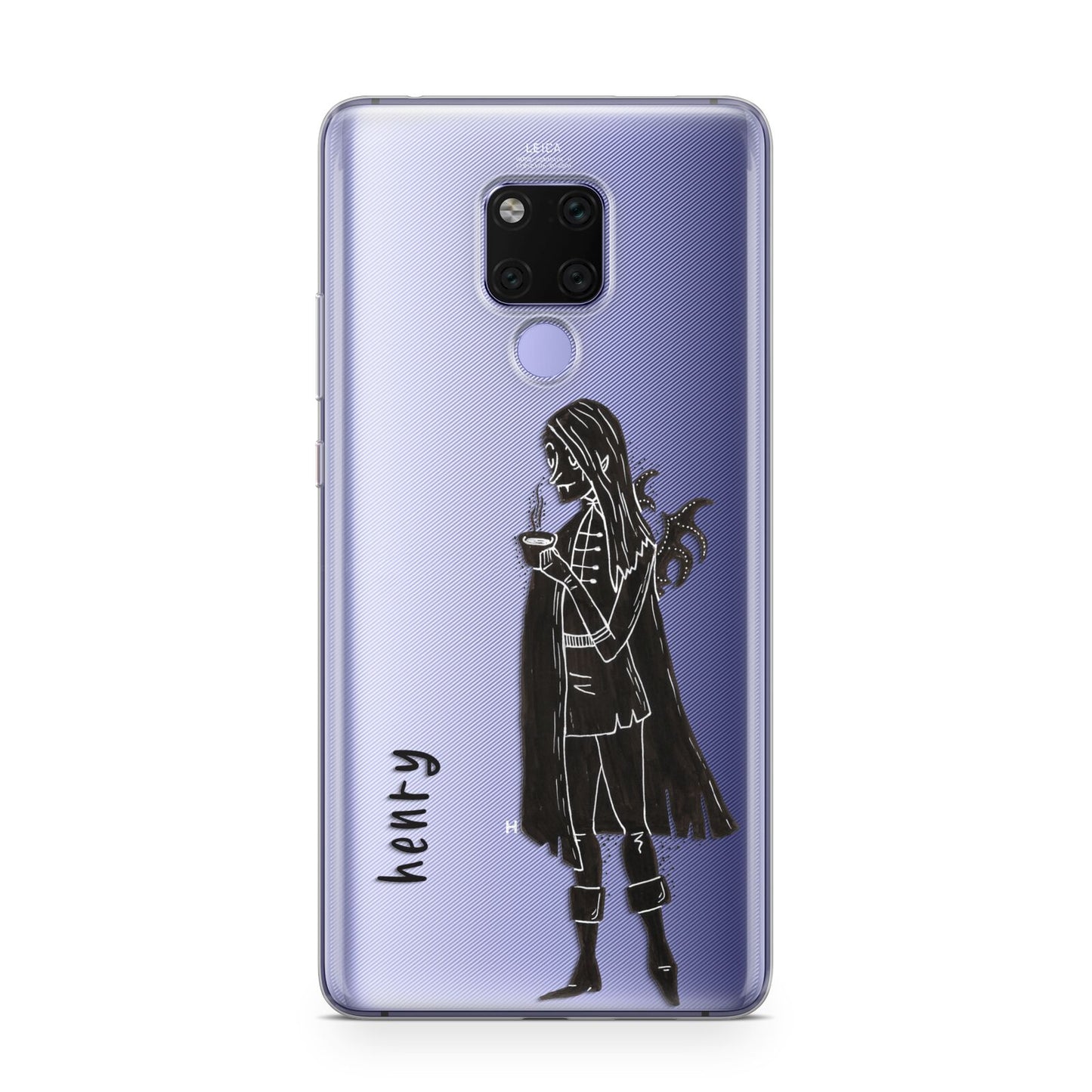 Dark Caped Vamp Huawei Mate 20X Phone Case