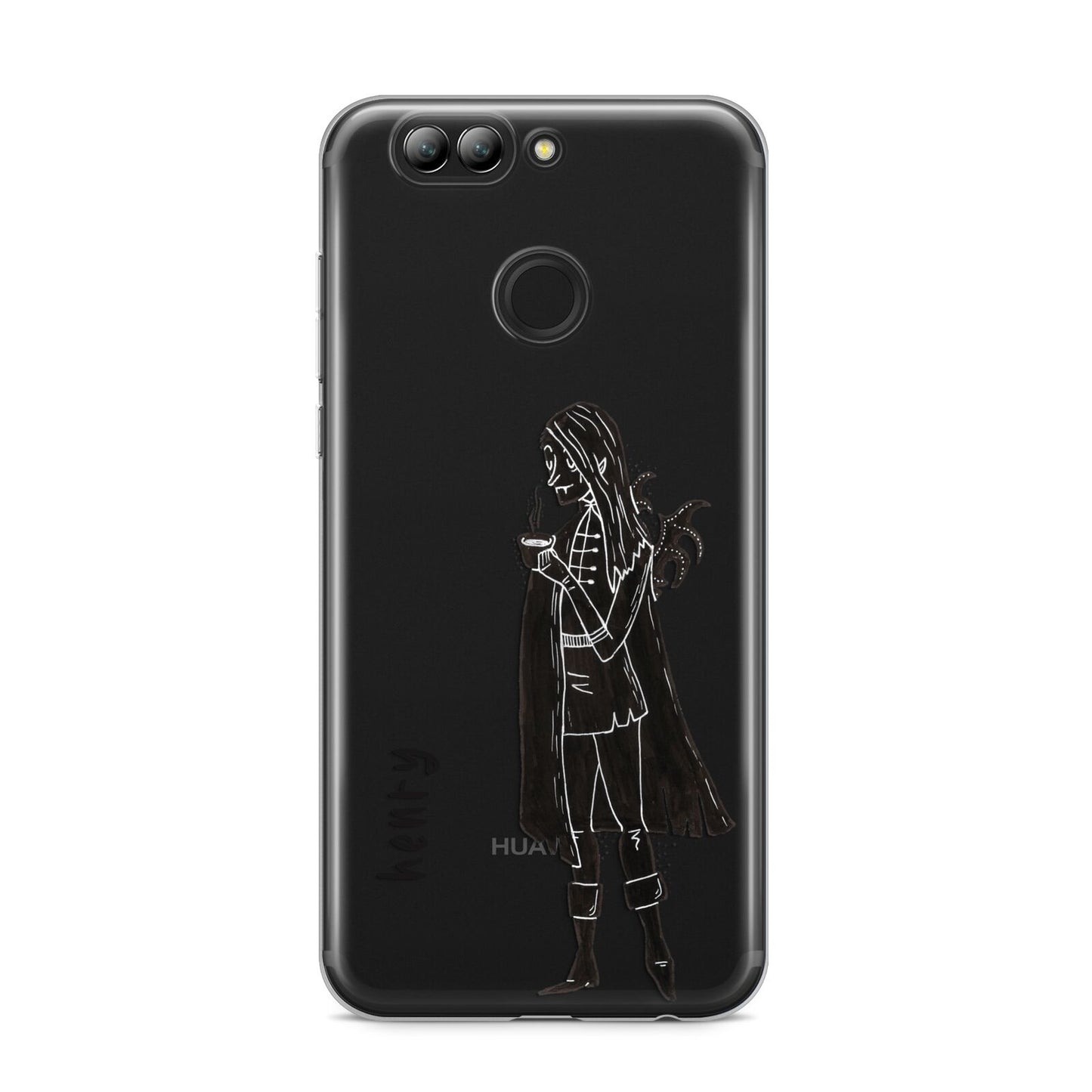 Dark Caped Vamp Huawei Nova 2s Phone Case