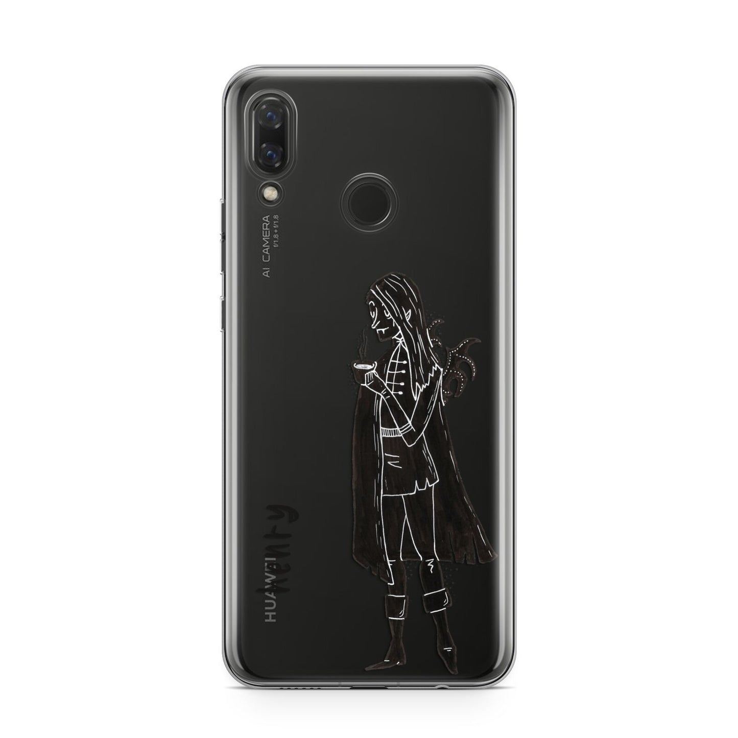 Dark Caped Vamp Huawei Nova 3 Phone Case