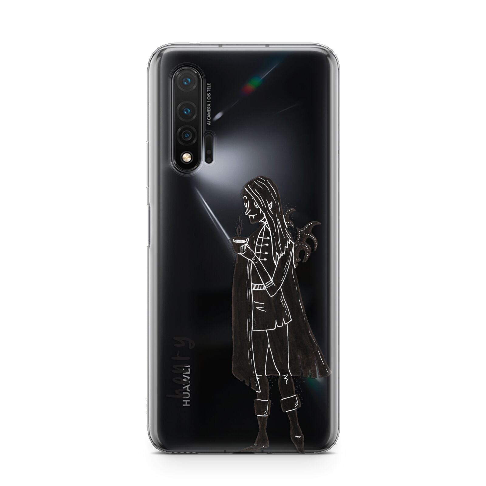 Dark Caped Vamp Huawei Nova 6 Phone Case