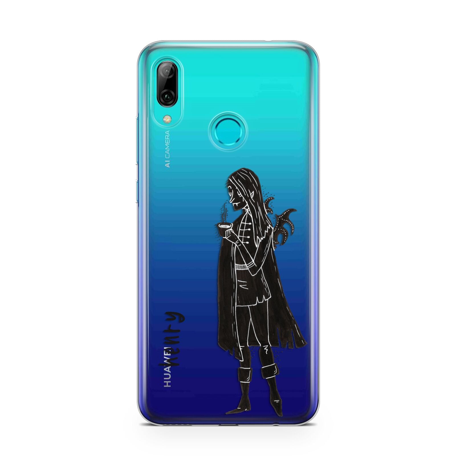 Dark Caped Vamp Huawei P Smart 2019 Case