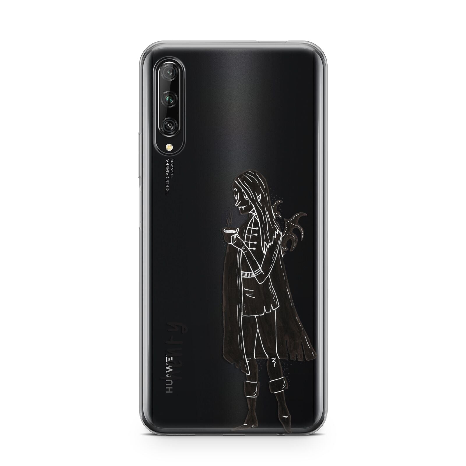 Dark Caped Vamp Huawei P Smart Pro 2019