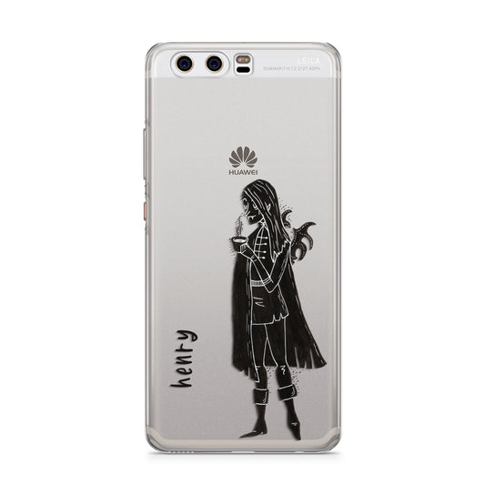 Dark Caped Vamp Huawei P10 Phone Case