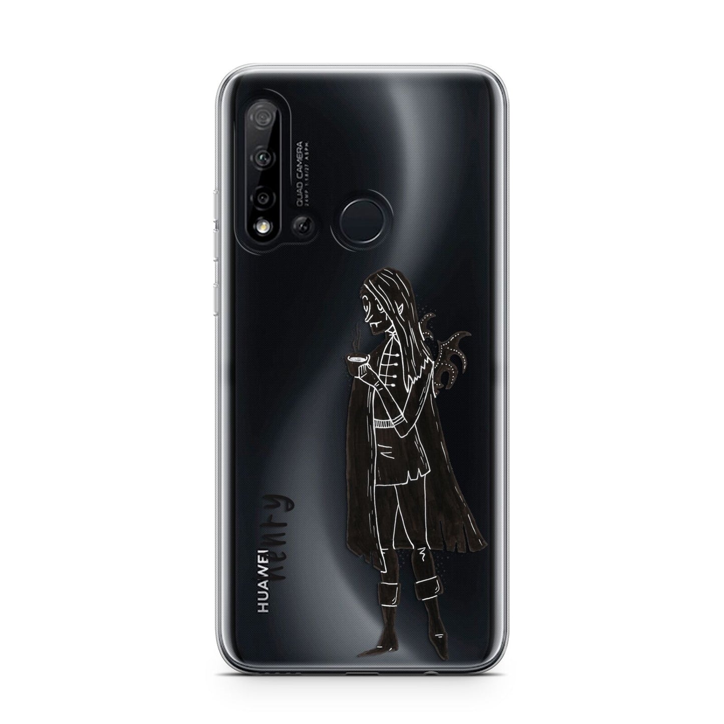 Dark Caped Vamp Huawei P20 Lite 5G Phone Case