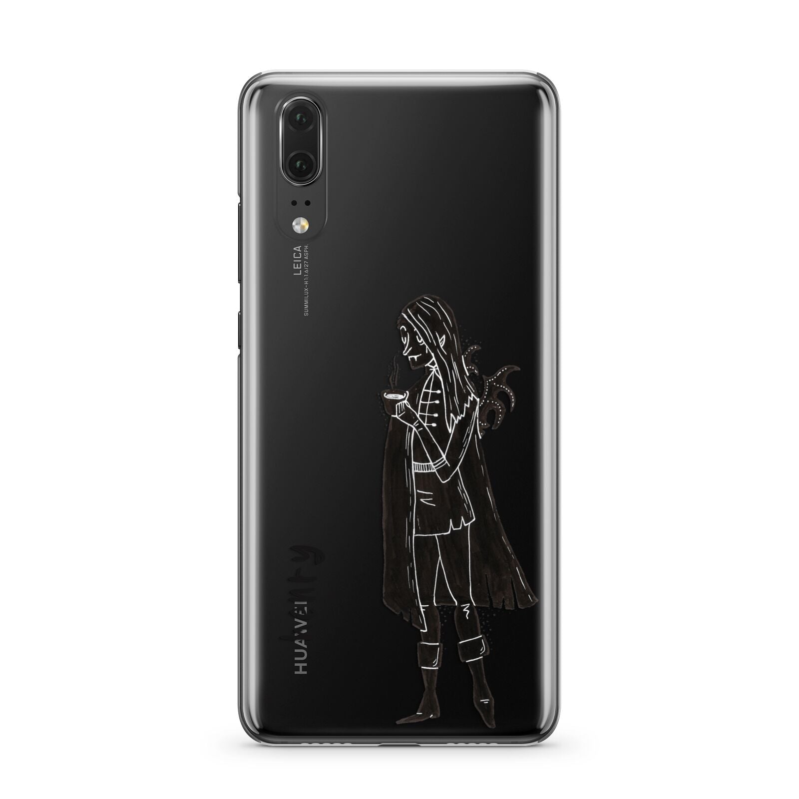 Dark Caped Vamp Huawei P20 Phone Case