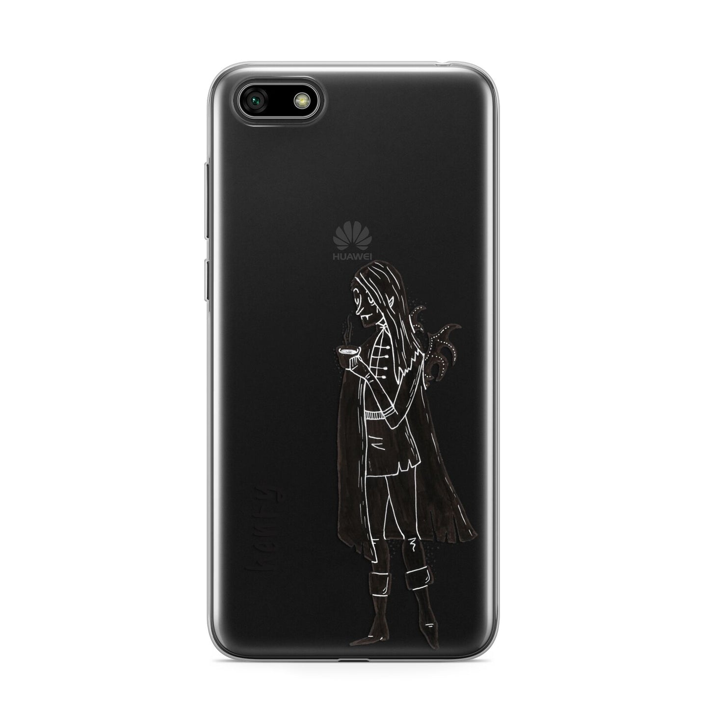 Dark Caped Vamp Huawei Y5 Prime 2018 Phone Case