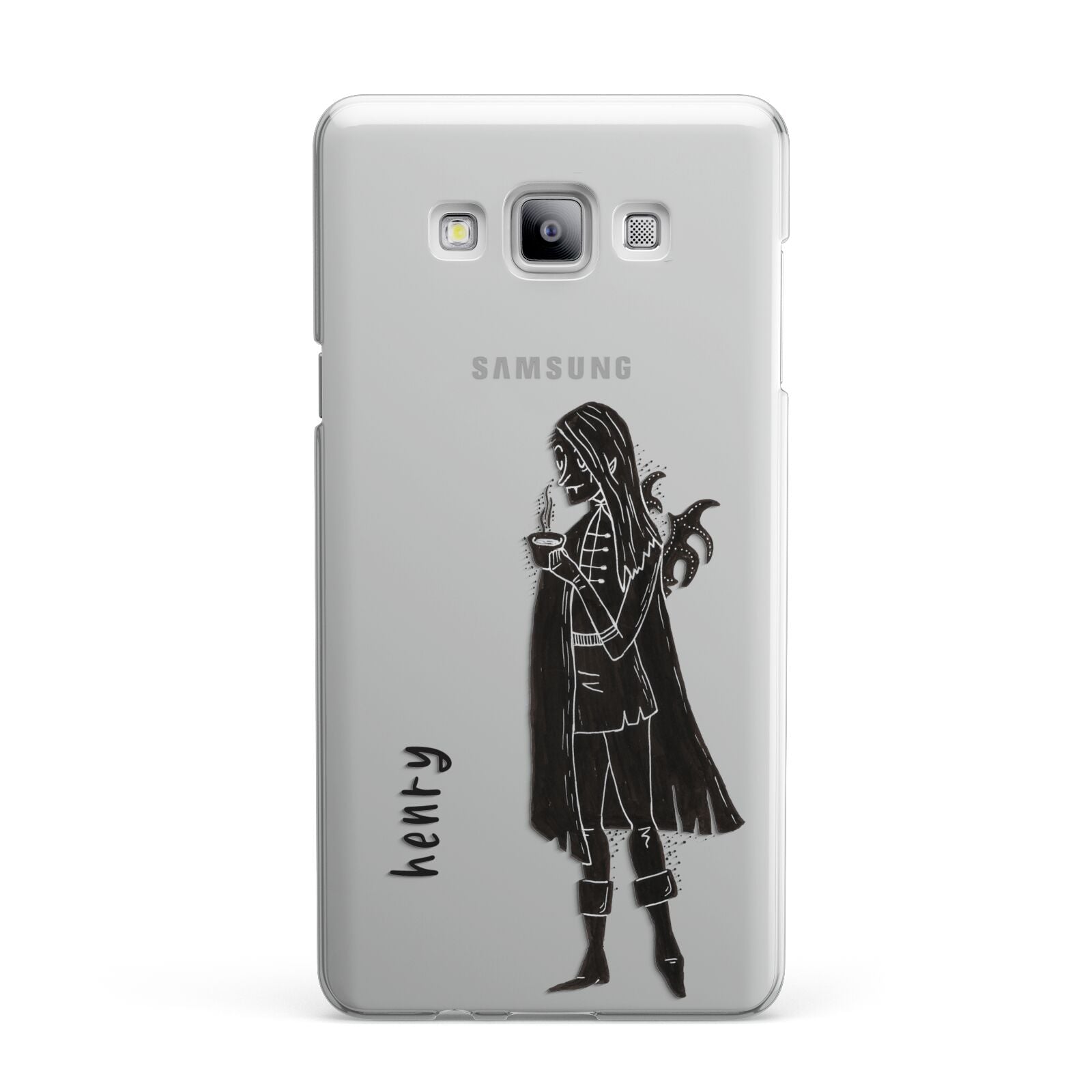 Dark Caped Vamp Samsung Galaxy A7 2015 Case