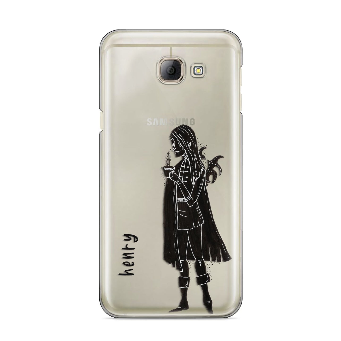 Dark Caped Vamp Samsung Galaxy A8 2016 Case