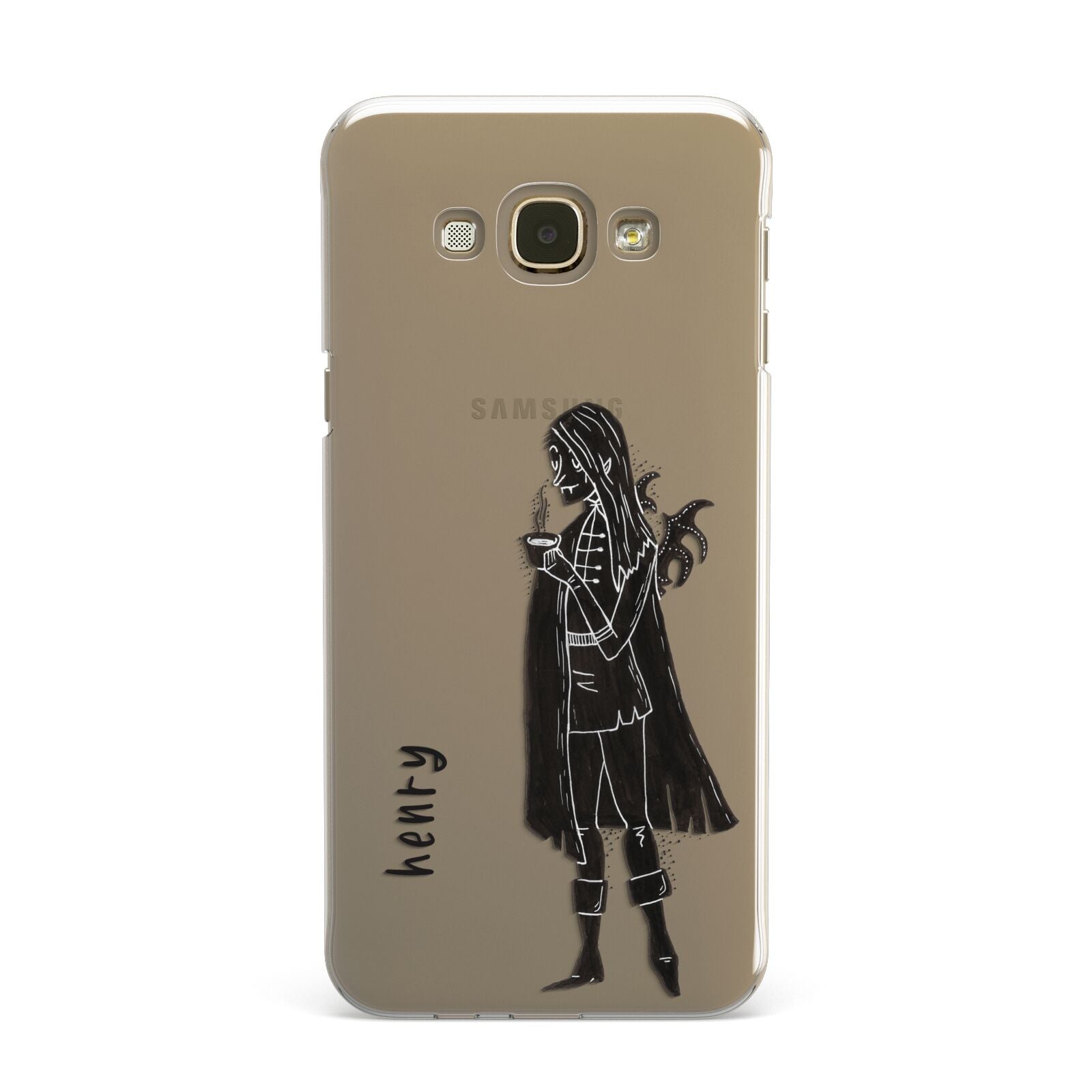 Dark Caped Vamp Samsung Galaxy A8 Case