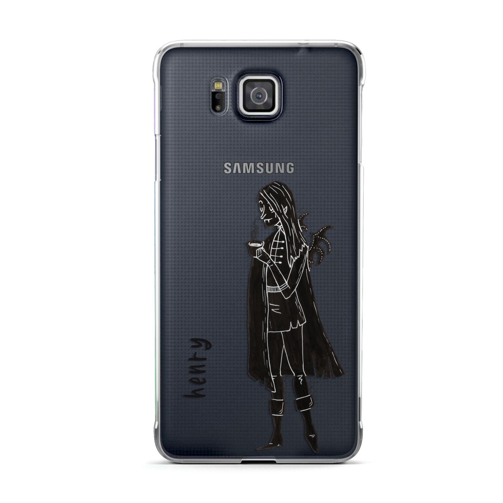 Dark Caped Vamp Samsung Galaxy Alpha Case