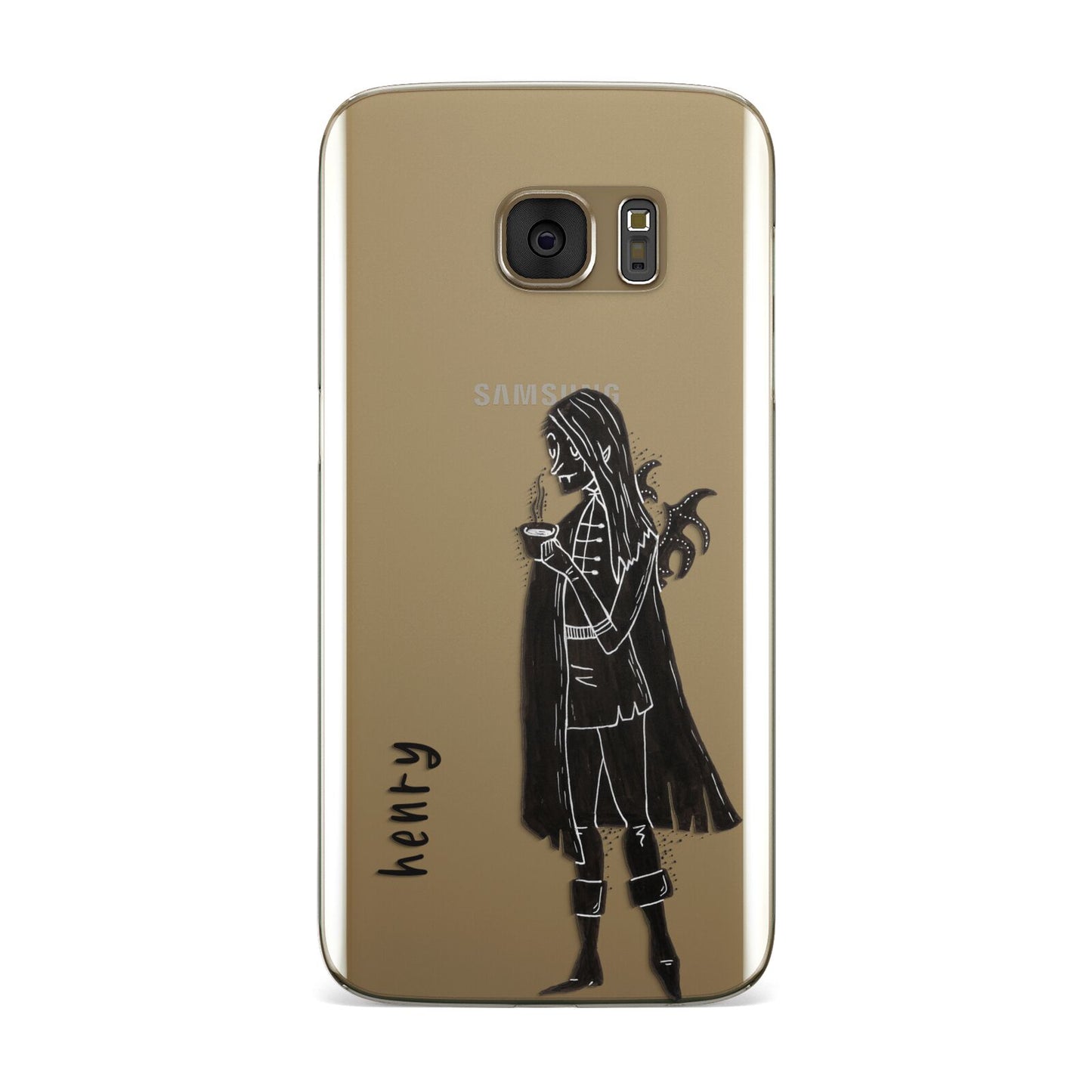 Dark Caped Vamp Samsung Galaxy Case