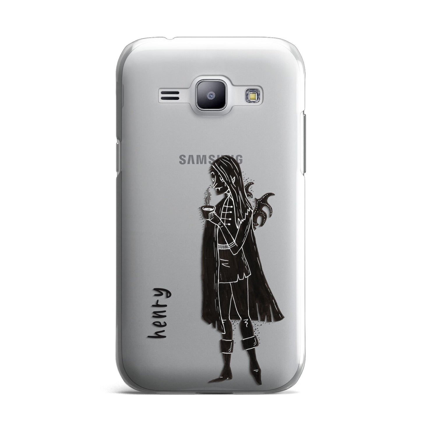 Dark Caped Vamp Samsung Galaxy J1 2015 Case