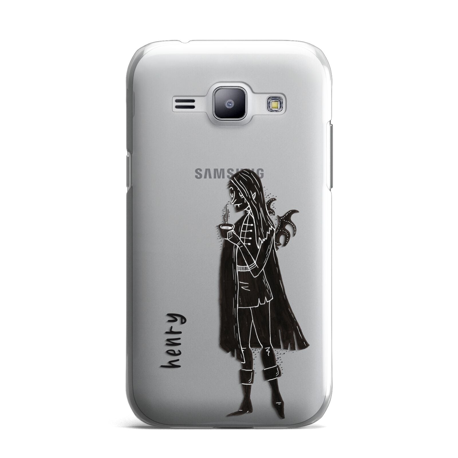 Dark Caped Vamp Samsung Galaxy J1 2015 Case