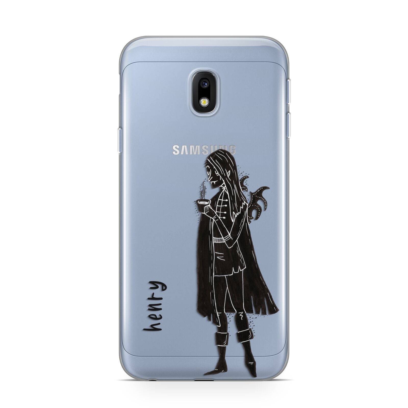 Dark Caped Vamp Samsung Galaxy J3 2017 Case