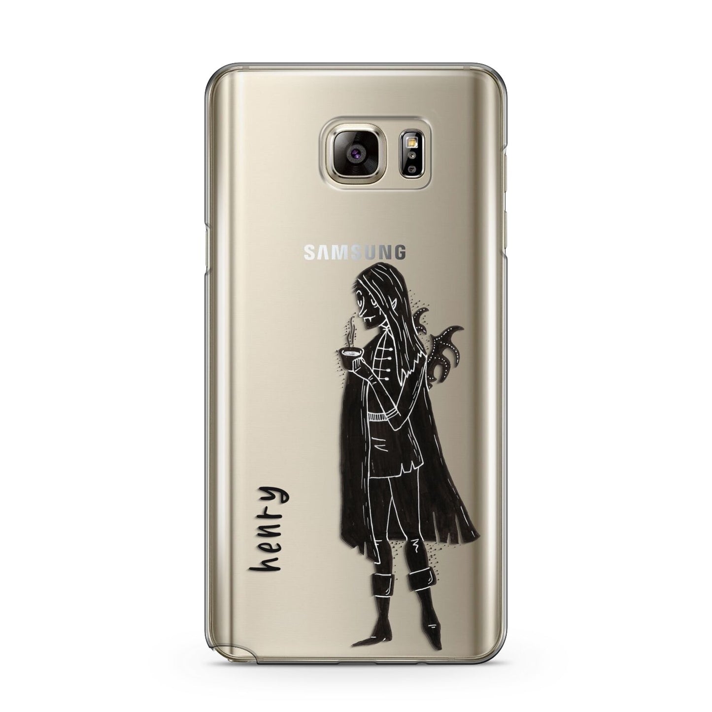 Dark Caped Vamp Samsung Galaxy Note 5 Case