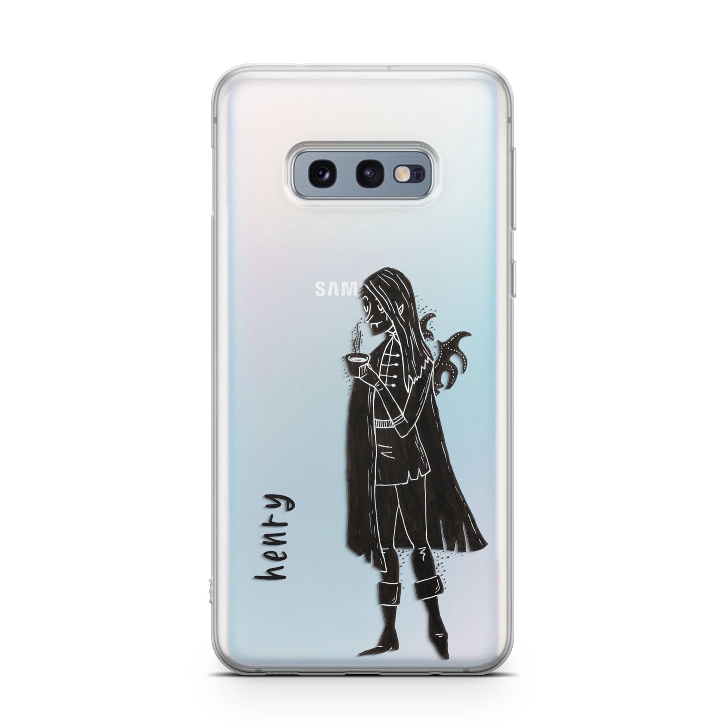 Dark Caped Vamp Samsung Galaxy S10E Case